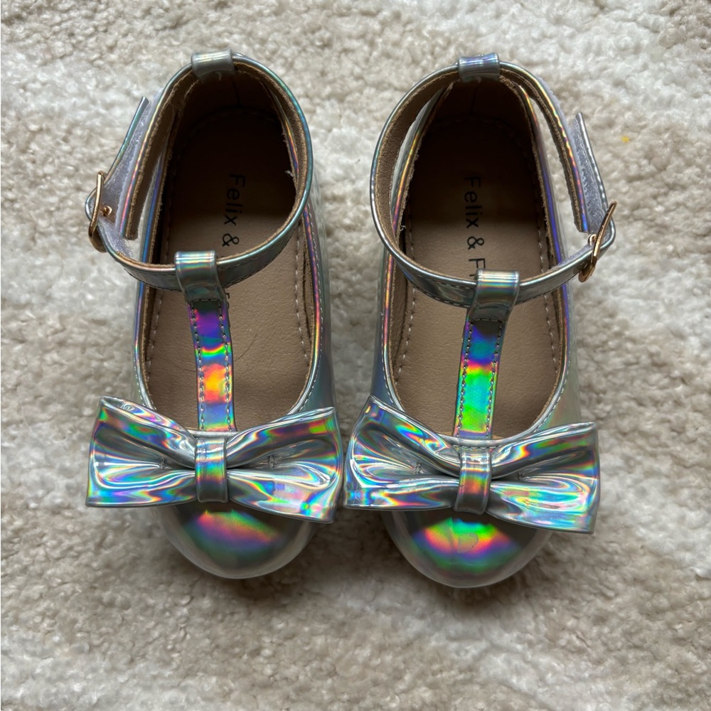 Silver Toddler Shoes